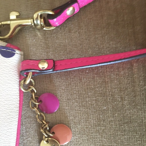Coach Wristlet w/Charms - 400 $25 or $20 w/offer - Picture 2 of 3